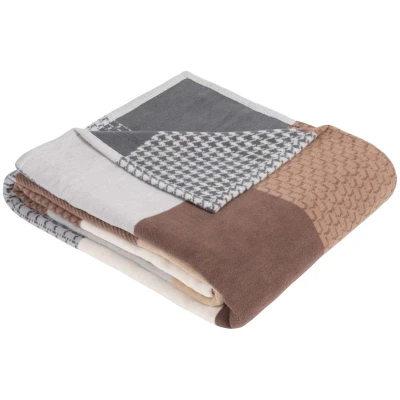 Kuscheldecke Pittsburgh: Wohndecke aus Bio-Baumwolle