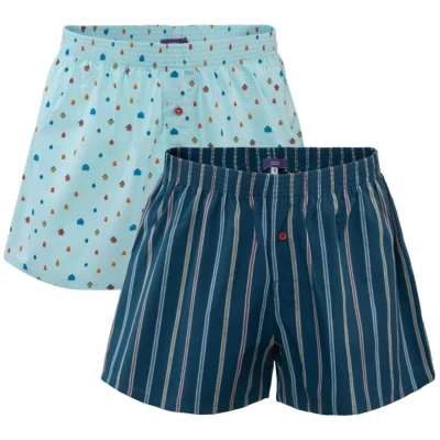 Living Crafts Boxershorts Herren Bio Baumwolle - 2er Set