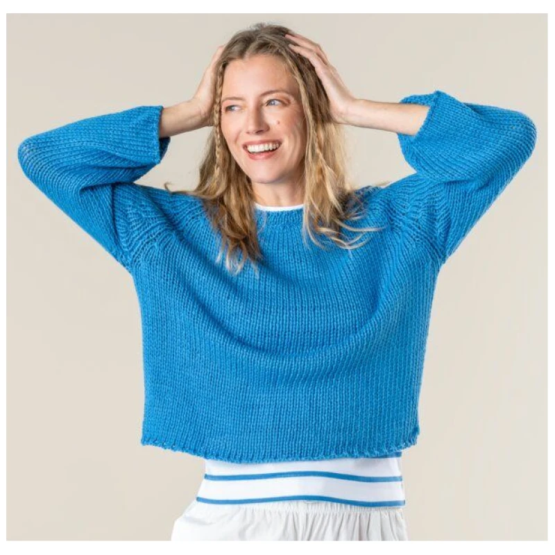 Living Crafts Pullover, 3/4-Arm - RICARDA