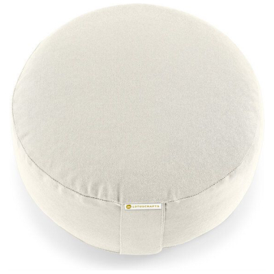 Lotuscrafts Yogakissen Lotus - Sitzhöhe 15cm - ohne Bestickung - GOTS zertifiziert