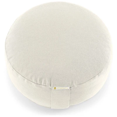 Lotuscrafts Yogakissen Lotus - Sitzhöhe 15cm - ohne Bestickung - GOTS zertifiziert