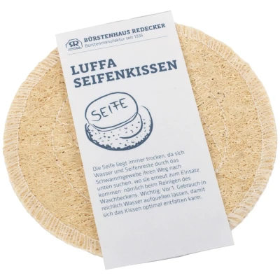 Luffa Seifenkissen Seifenunterlage 11 cm Durchmesser