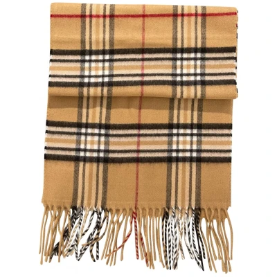 Matera Schal Check camel