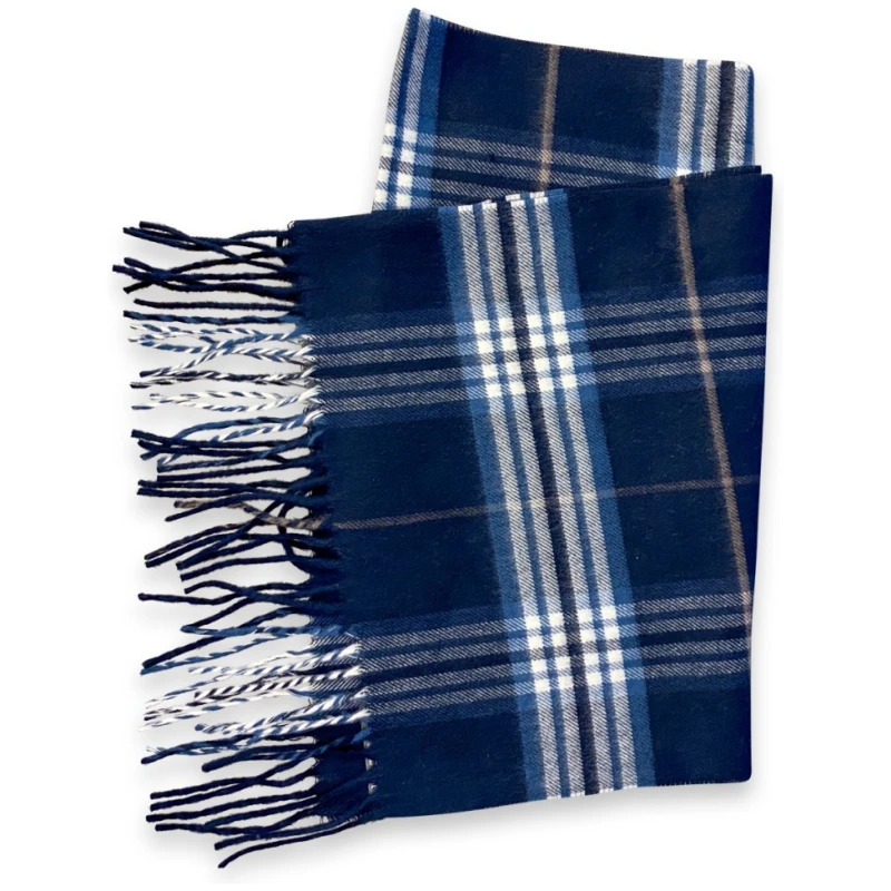 Matera Schal Check navy