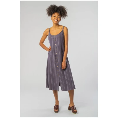 Maxi Dress aus TENCEL™, Holzfaser