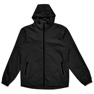 Mazine - Technical Rain Jacket Recycled Fabric - Regenjacke Gr S schwarz