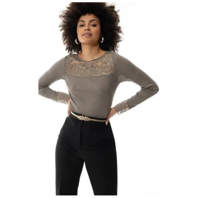 Mey Damen langarm Shirt Serie "Wool Love" Merinowolle