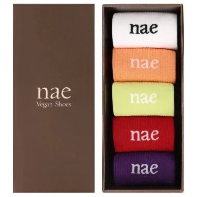 Nae Vegan Shoes NAE Animal Friendly Socks - Pack 5