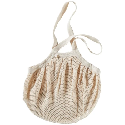 Netztasche aus Bio-Baumwolle natur Maße 40 x 70 cm