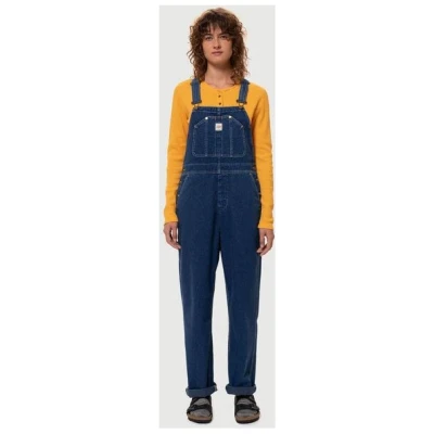 Nudie Jeans Latzhose - Astrid Denim Dungerees UD - aus biologischer und recycelter Baumwolle
