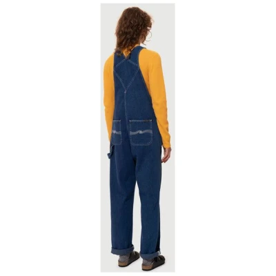 Nudie Jeans Latzhose - Astrid Denim Dungerees UD - aus biologischer und recycelter Baumwolle
