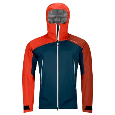 Ortovox - Westalpen 3L Light Jacket - Regenjacke Gr S blau