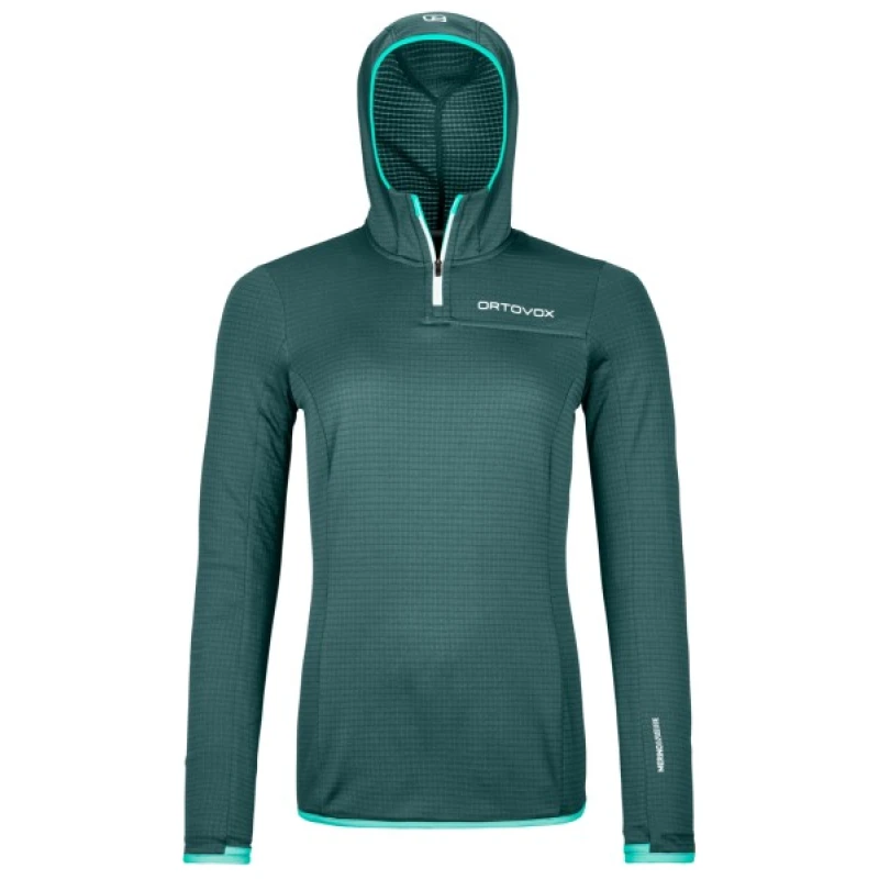 Ortovox - Women's Fleece Light Grid ZN Hoody - Fleecepullover Gr XS blau