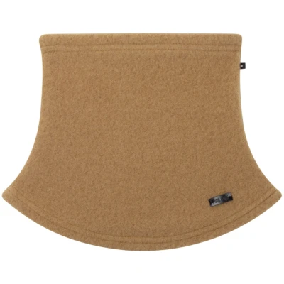 PURE PURE by Bauer Baby und Kinder Schlupfschal Bio-Merinowolle Fleece ermine Gr. 1, Maße 21 x 20 cm