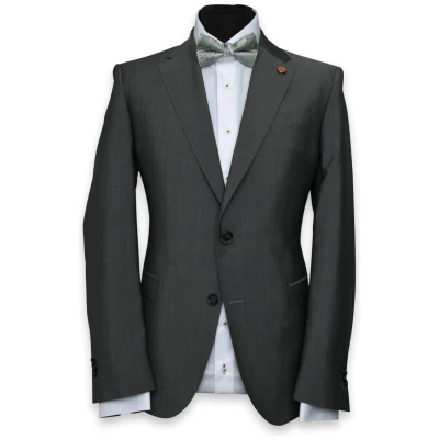 Paris Anzug-Jacket Mittelgrau