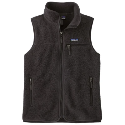 Patagonia - Women's Retro Pile Vest - Fleeceweste Gr XS schwarz