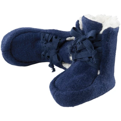 Pickapooh Baby Hausschuhe Babyschuhe Walk-Boots marine Gr.2 (3-6 Monate)
