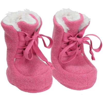 Pickapooh Baby Hausschuhe Babyschuhe Walk-Boots wild rose Gr.1 (0-3 Monate)
