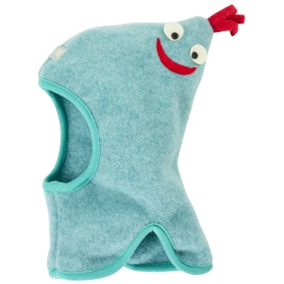 Pickapooh Baby und Kinder Schlupfmütze mit Zipfel Bio-Schurwolle sea green Gr.48