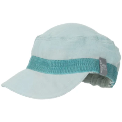 Pickapooh Kinder Mütze Cap Musselin blue surf Gr.52