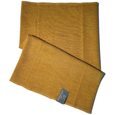 Pickapooh Kinder Schlauchschal Wolle Seide dijon Onsize, Maße 29 x 19 cm