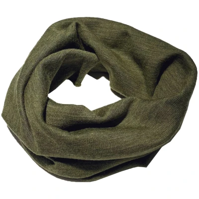Pickapooh Kinder Schlauchschal Wolle Seide green Onsize, Maße 29 x 19 cm