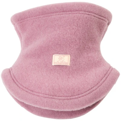 Pickapooh Kinder Schlupfschal Bio-Schurwolle Fleece altrose Gr. 1 (1 bis 2 Jahre)