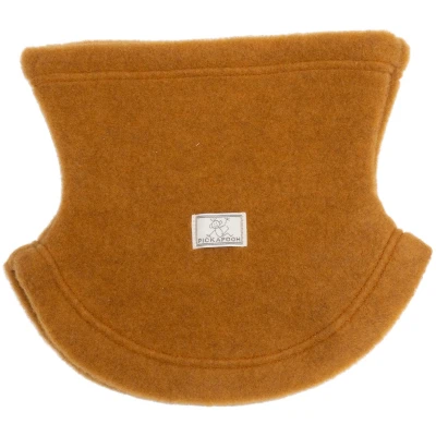 Pickapooh Kinder Schlupfschal Bio-Schurwolle Fleece caramel Gr.1 (1 bis 2 Jahre)