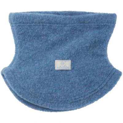 Pickapooh Kinder Schlupfschal Bio-Schurwolle Fleece jeans Gr. 1 (1 bis 2 Jahre)
