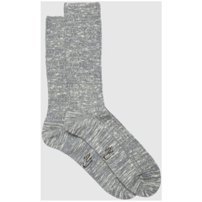 Rasmusson Mens Rib Slub Sock