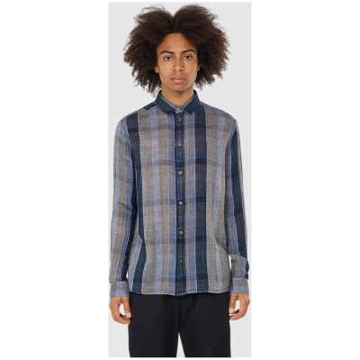Relaxed Double Layer Striped Shirt