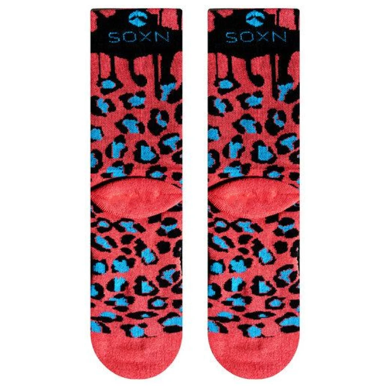 SOXN LEO PINK / Leo Socken / Bio-Baumwolle