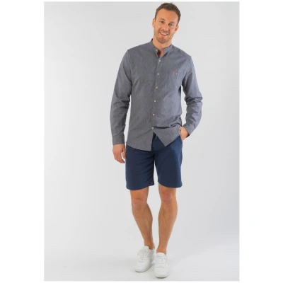 Schawola Striped Hemd aus Hanf & Bio Baumwolle, Leinen & Hanf