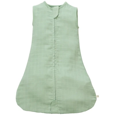Schlafsack Baby Bio Baumwolle Musselin mint Gr. 1 (70 cm)