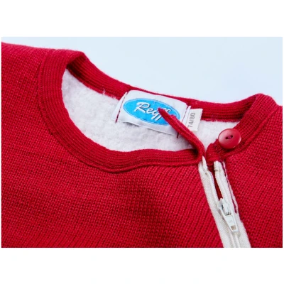 Schlafsack Baby Bio-Merinowolle burgund Gr. 62/68