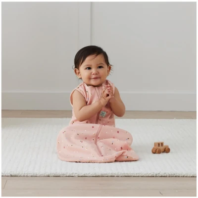 Schlafsack Baby "ergoBag" Jersey daisies Größe 8-24 Monate