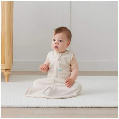 Schlafsack Baby "ergoBag" Jersey oatmeal marle Größe 8-24 Monate