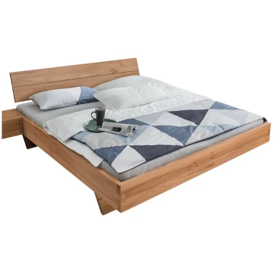 Schwebebett "Belluno" | Massivholzbetten | 180x220 cm | Kernbuche