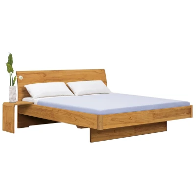 Schwebebett "Nocellara" | Massivholzbetten | 90x200 cm | Buche