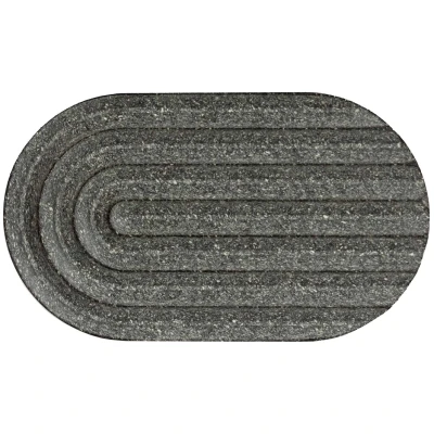 Seifenschale "Pure" schieferschwarz Maße 12 x 7 x 1 cm