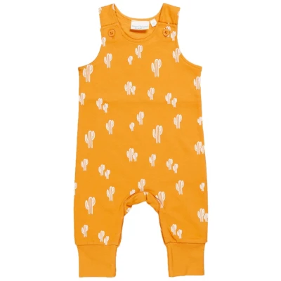 Sense Organics Baby Strampler cactus outline curry Gr.62/68 (3-6 Monate)
