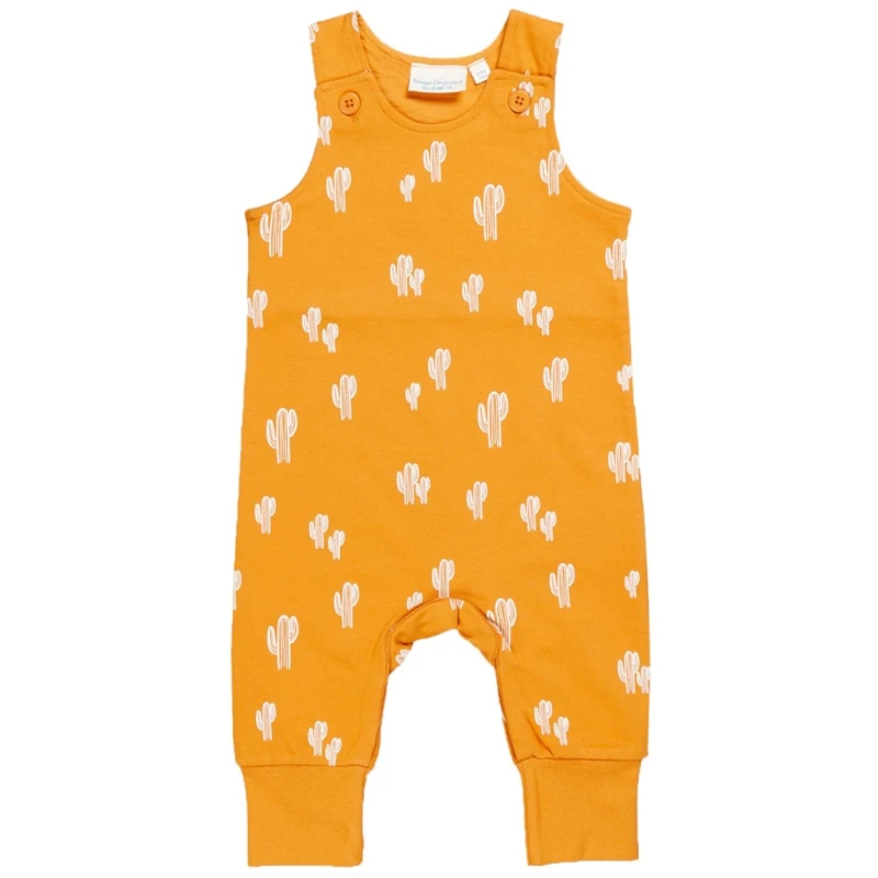 Sense Organics Baby Strampler cactus outline curry Gr.62/68 (3-6 Monate)