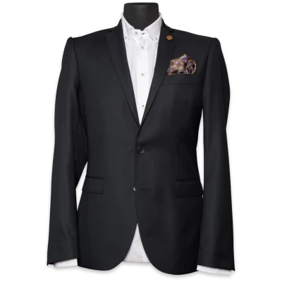 Sheffield Anzug-Jacket Black
