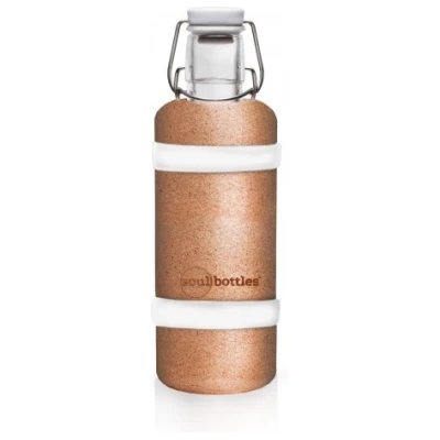 Soulbottles Sleeve Weiße Bänder 0,6Liter