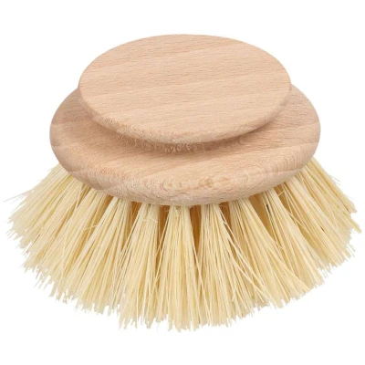 Spülbürste Ersatzkopf mit Fibre Borsten und zertifiziertem Holz