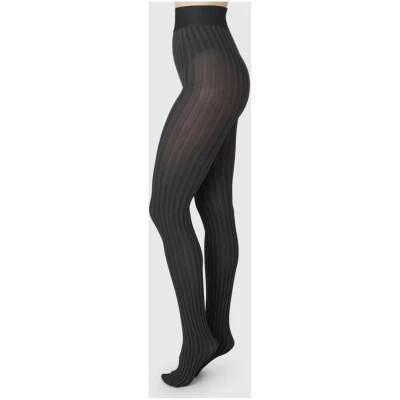 Strumpfhose Hilda Stripe Schwarz