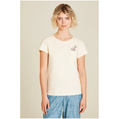 T-Shirt mit Stickerei