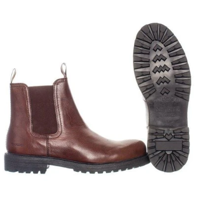 Ten Points Gefütterter Chelsea Boot aus Leder mit Wollfilz-Futter - Modell: Bertil
