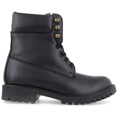 Vegane Boots unisex Claudia & Claudio Nappa, Farbe: Schwarz, Schuhgröße: 37
