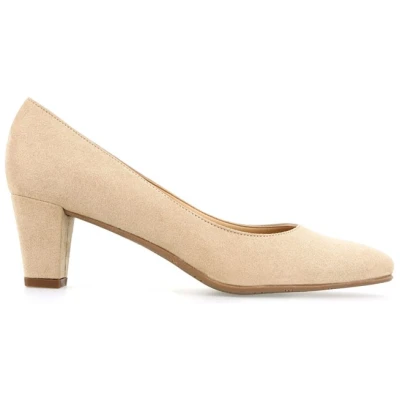 Veganer Pumps Viola , Farbe: Beige, Schuhgröße: 35,5